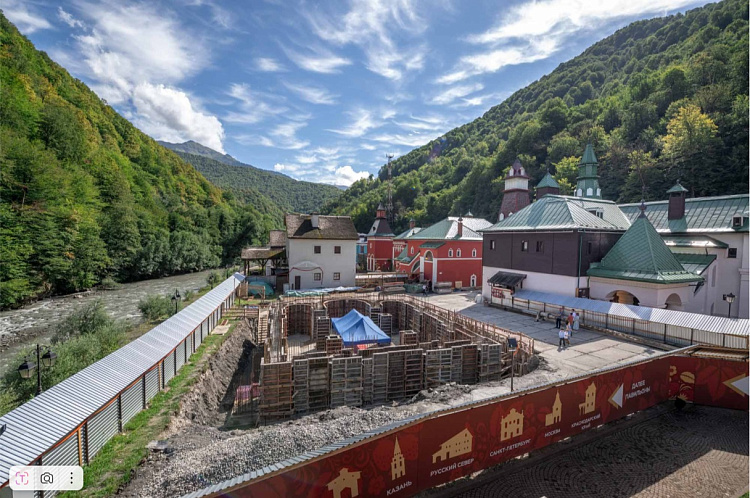 Храм Рождества Христова будет воздвигнут в горном кластере Сочи