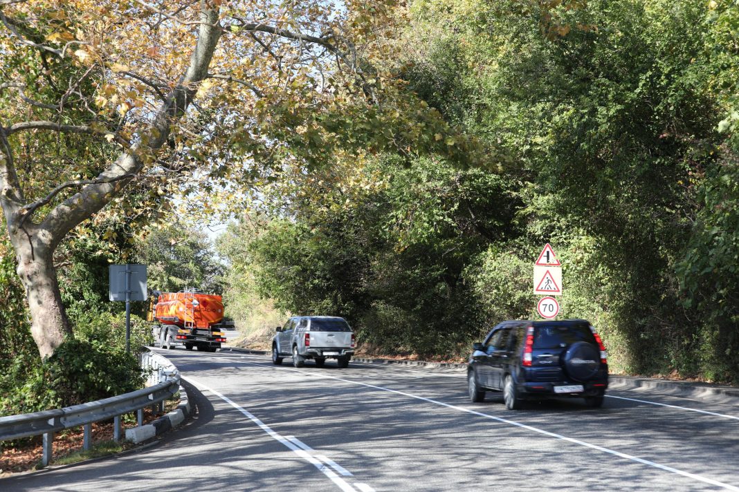 На Дублере Курортного проспекта в Сочи сдвигается график ремонтных работ