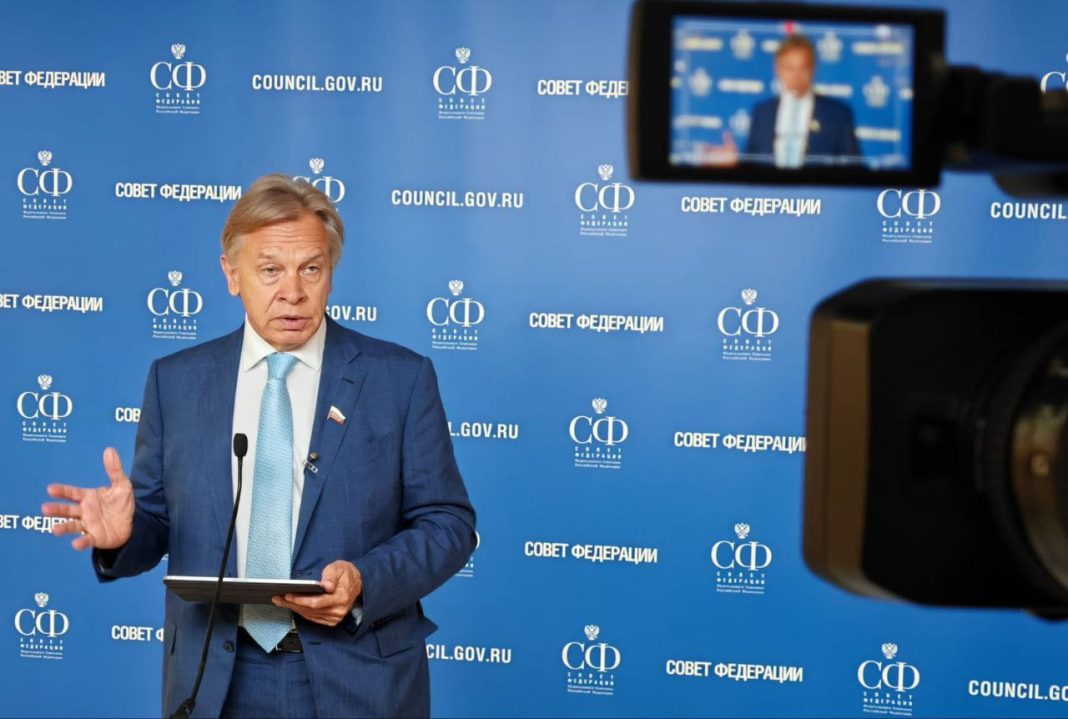 Пушков рассказал о деградации информационного пространства Запада на форуме в Сочи