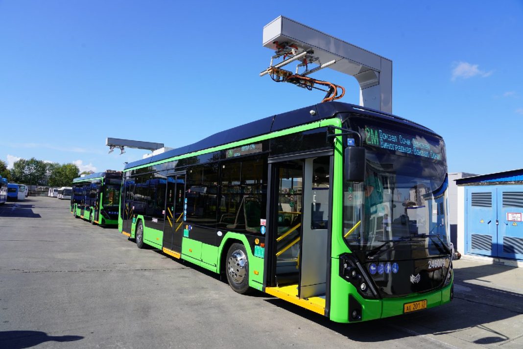 Экологически чистый транспорт: Сочи переходит на электробусы