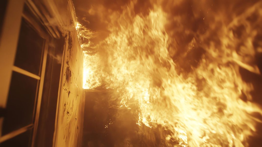 Пламя осветило Сочи ранним утром: что известно о пожаре на улице Комсомольской