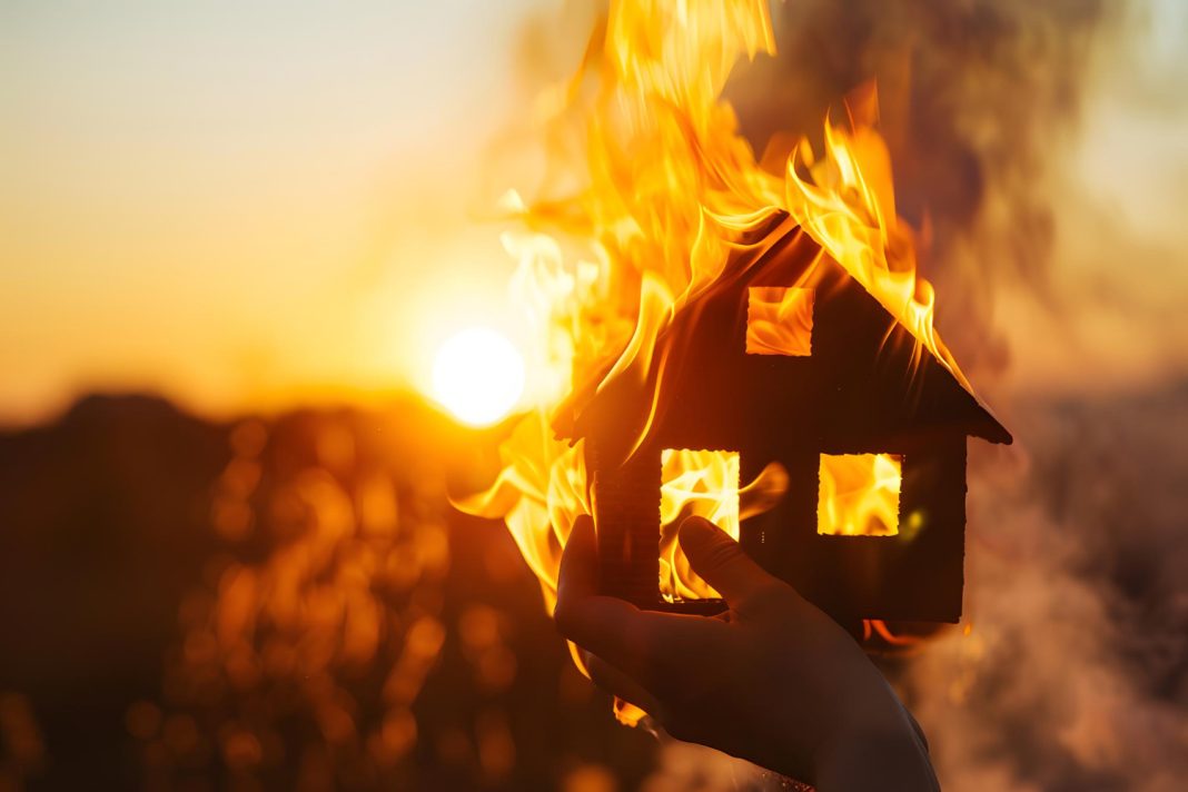 Пламя охватило жилой дом в Сочи: инцидент произошел на улице Восточной