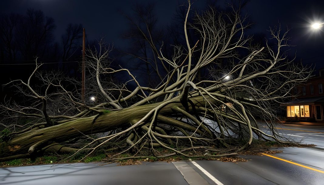 Упавшее дерево повредило газопровод и линии электропередач: как в Сочи справились с этой проблемой
