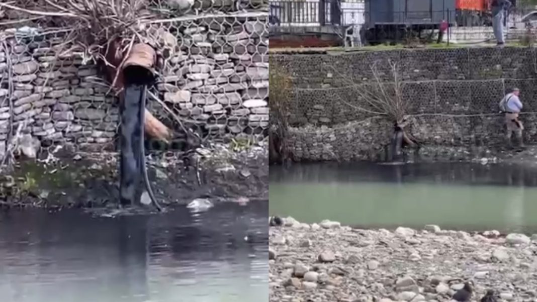 Черная жижа: сброс загрязняющих веществ в реку Псахе расследует прокуратура Сочи