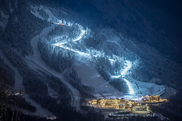 Отели горного кластера Сочи на Новый год забронированы более чем на 80%