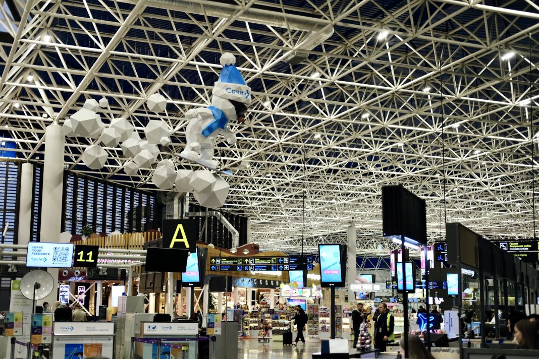 Аэропорт Сочи подвел итоги: международный пассажиропоток вырос на 13%