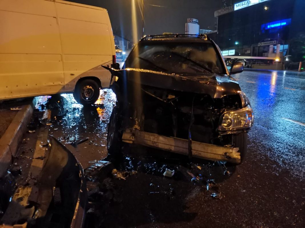 В массовой аварии на улице Транспортной пострадал ребенок