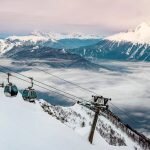 Горный кластер Сочи, снег в горах, Роза Хутор