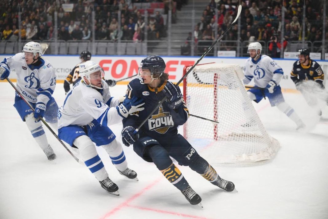 «Сочи» проиграл «Динамо» на домашнем льду со счетом 1:5