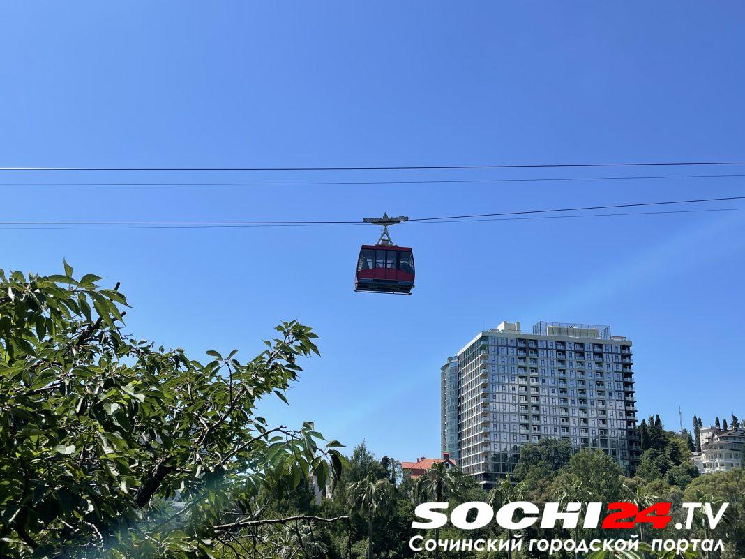 Канатной дороге в сочинском «Дендрарии» исполнилось 48 лет
