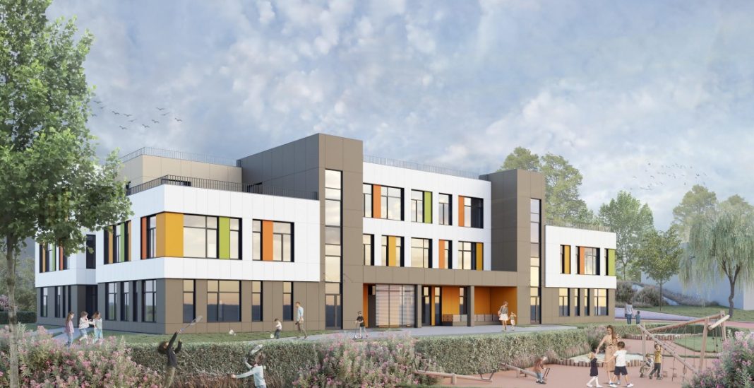 Новый детский сад в Адлере готов на 50%: он включает в себя комнату живой природы и кабинет психолога