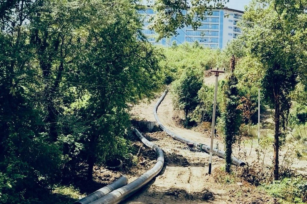 Реконструкция участка водовода в микрорайоне Вардане вышла на финишную прямую