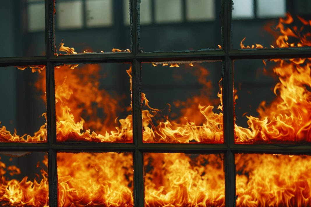 На улице Чекменева в Сочи загорелся склад: что известно о пожаре