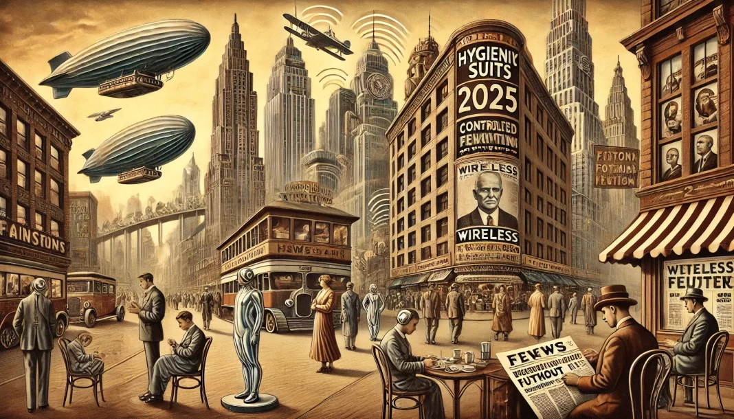 Все лысые, жизнь до 150 и автоматические тротуары: что газеты 1925 года предсказывали на 2025 год