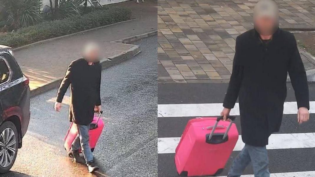 В центре Сочи задержали похитителя розового чемодана