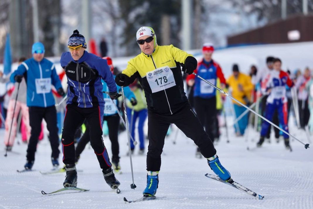 В Сочи прошла гонка «Лыжня Кубани», посвященная 80-летию Победы