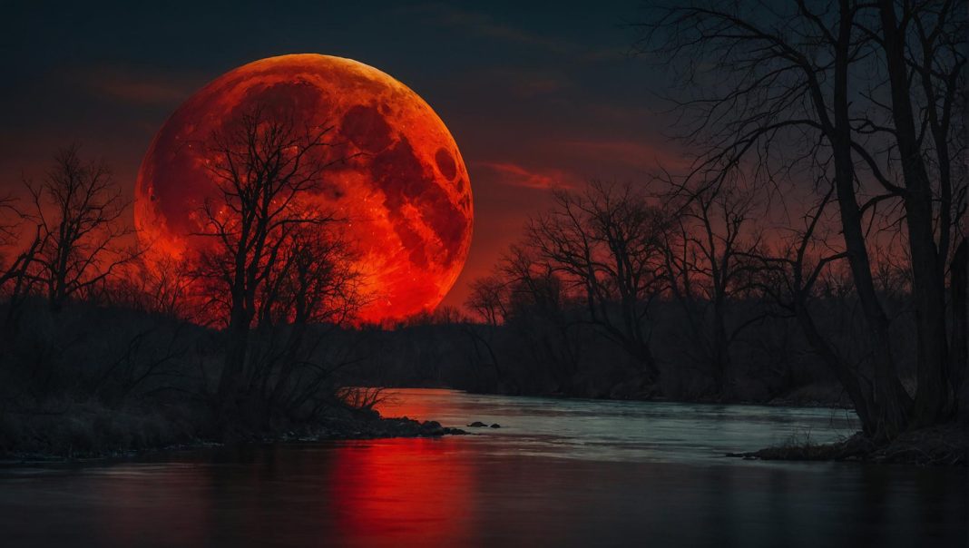 Кровавая Луна и Луна Червя: где в марте можно увидеть лунное затмение, что опасно делать в этот день
