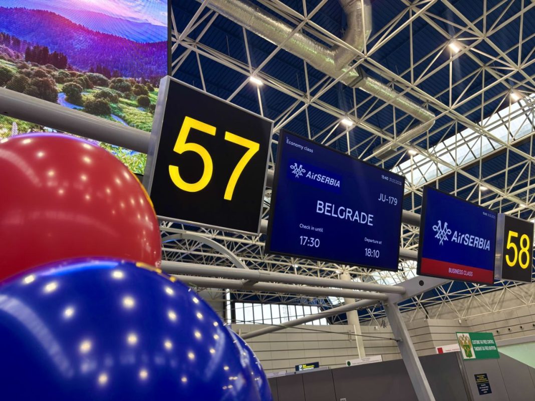 Сочи и Белград снова связаны регулярным авиасообщением