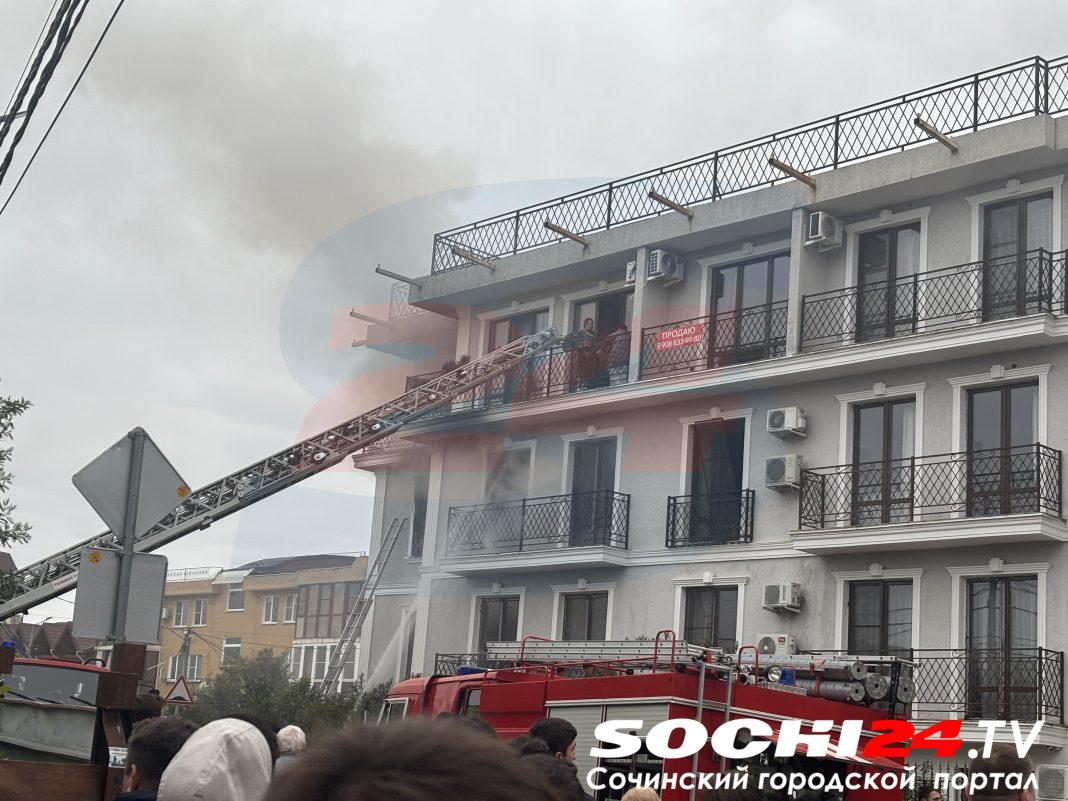 На территории Сириуса при пожаре обнаружили тело ребёнка