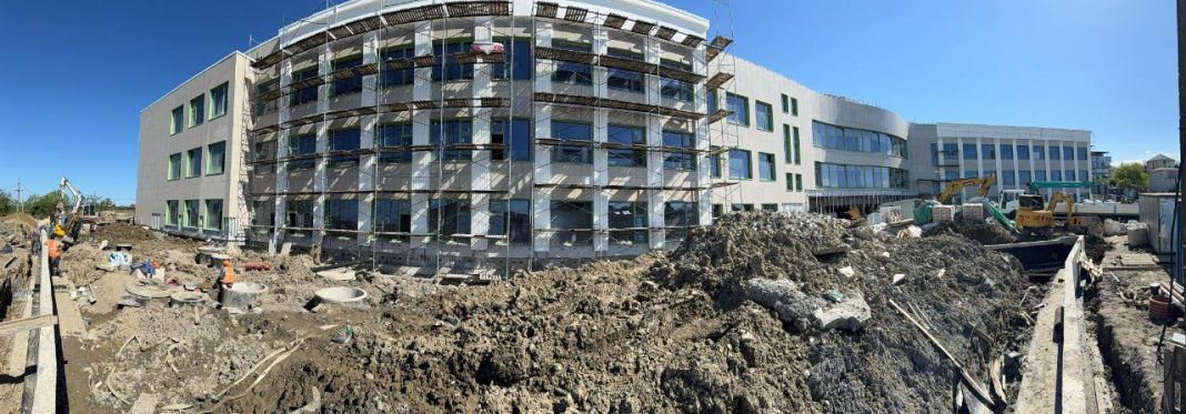 Готовность школы в сочинском районе Соболевка превысила 60%