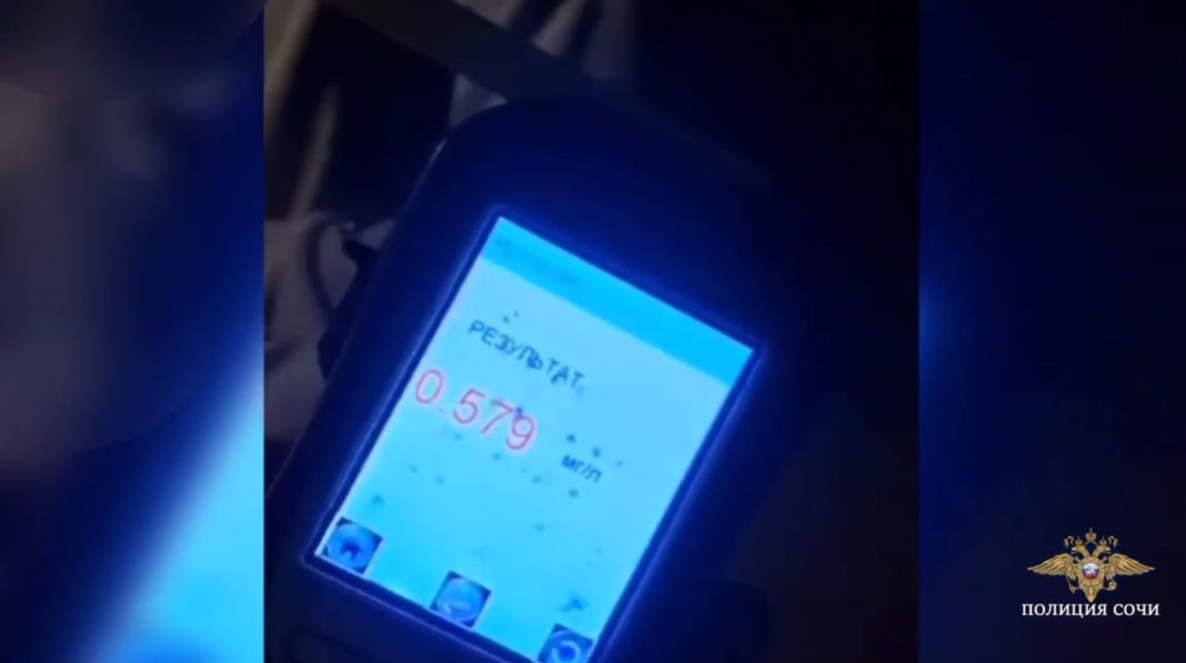 Снова пьянство за рулём: задержанному в Сочи водителю без прав грозит до 2 лет лишения свободы