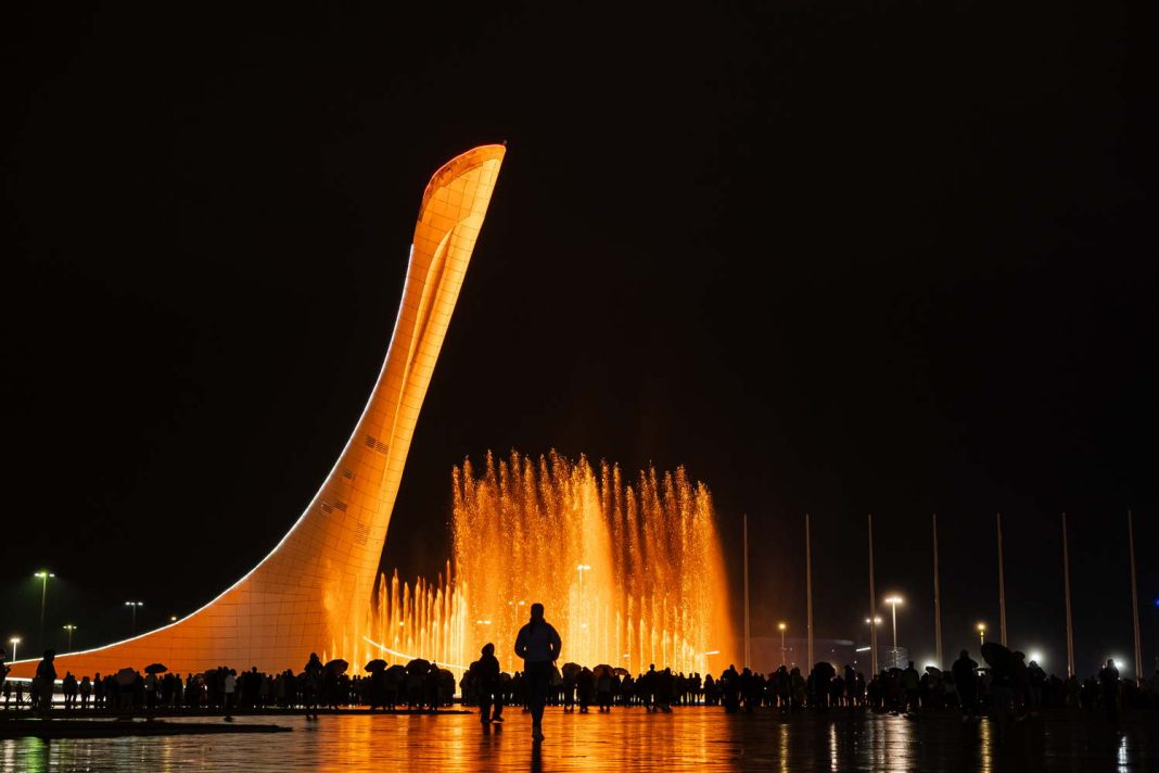 Технический перерыв: поющий фонтан в Сириусе не будет работать четыре дня