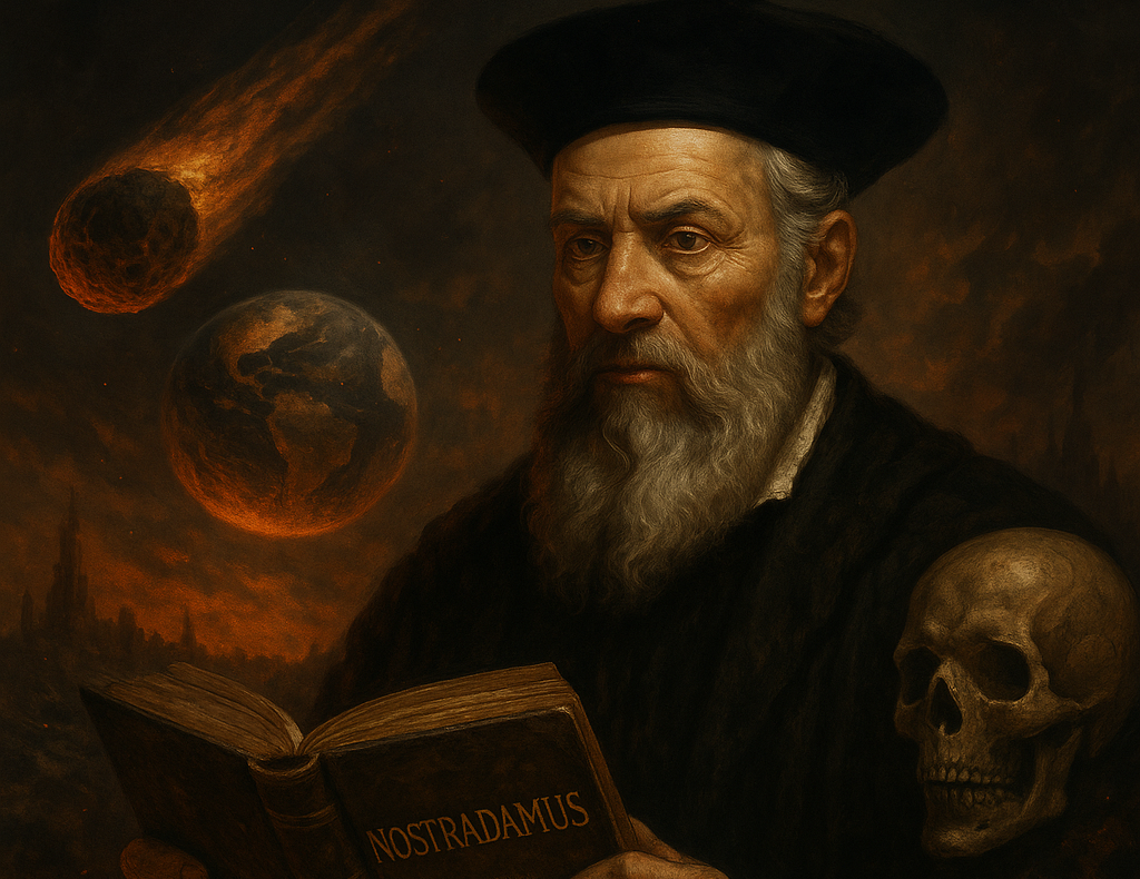 Конец войны и начало ужаса: пугающие пророчества Нострадамуса на 2025 год