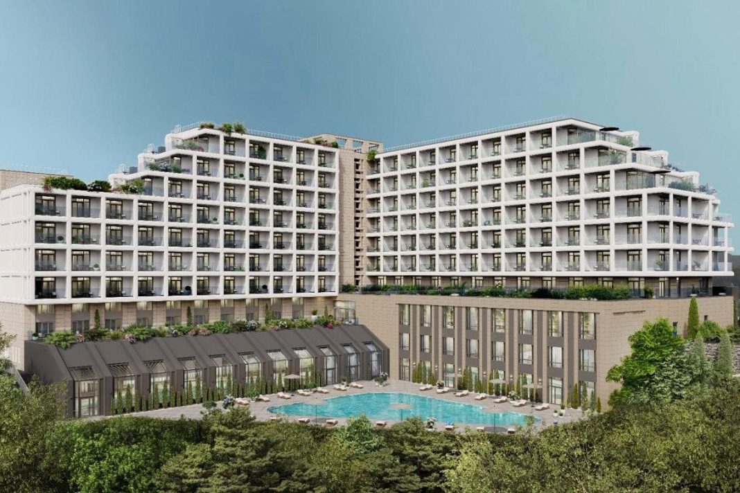 В Сочи на месте сгоревшего санатория «Кавказ» построят новый за 4 млрд рублей