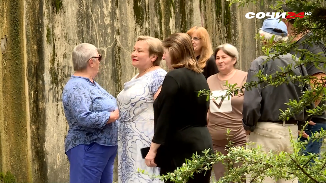 Двор в Сочи превратился в болото: источник воды не могут найти годами