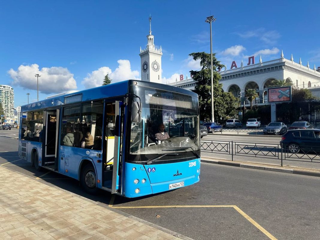 С 1 июля меняется схема движения сочинского автобуса №86