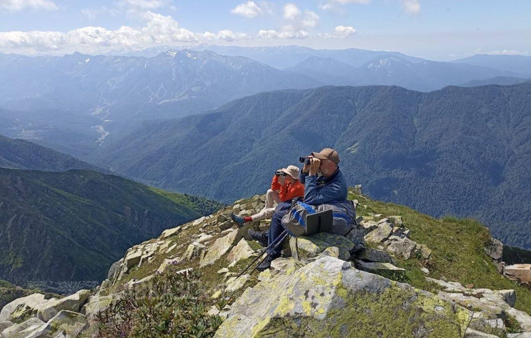 В Кавказском заповеднике впервые состоялся практический тренинг по учету копытных