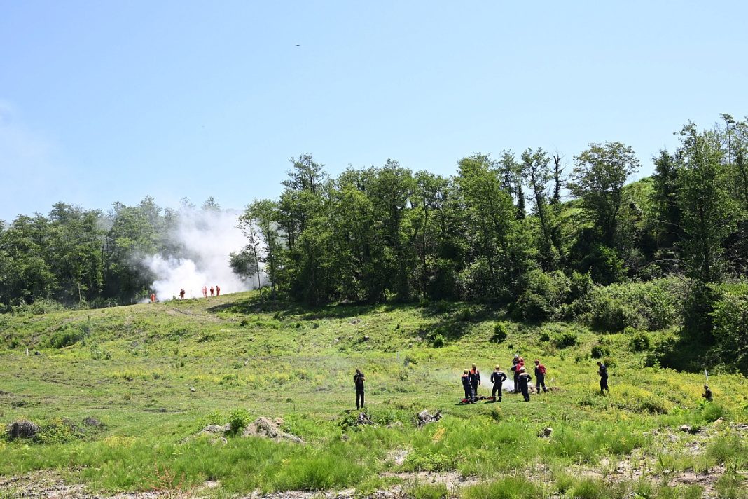 Учения по ликвидации последствий ЧС состоялись в Сочинском нацпарке