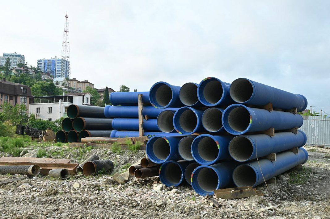 480 млн рублей на комфорт: в сочинской Соболевке прокладывают новую канализацию