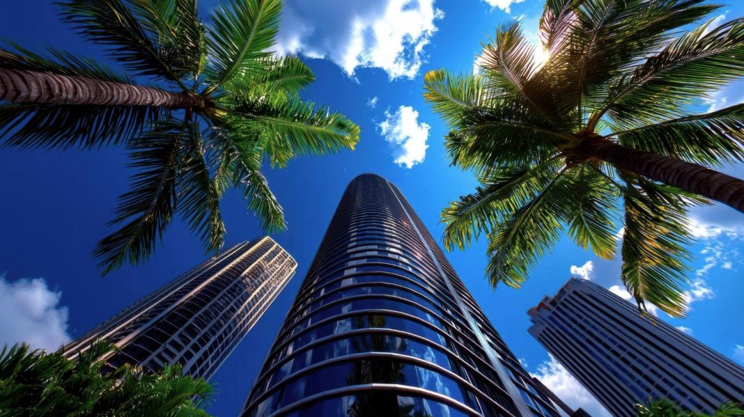 Яхты, небоскребы и никаких машин с ДВС: каким видят авторы искусственный остров Сочи