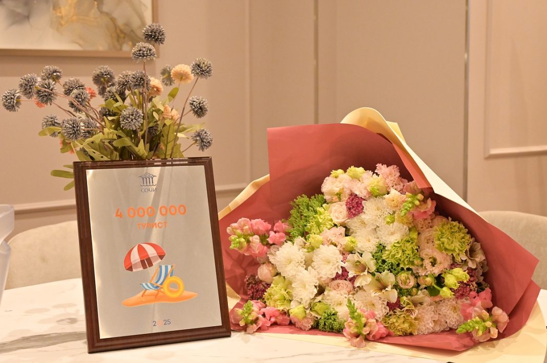 Сочи встретил четырехмиллионную туристку – маму двоих детей из Подмосковья