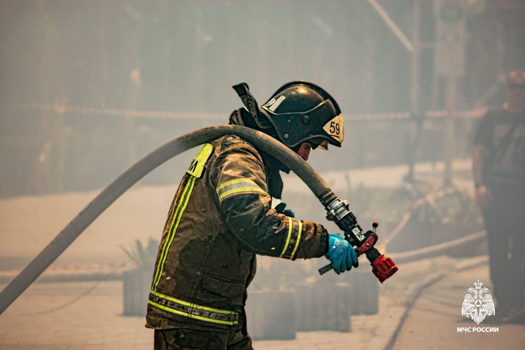 На Мацесте загорелся электрокабель: часть улиц осталась без света