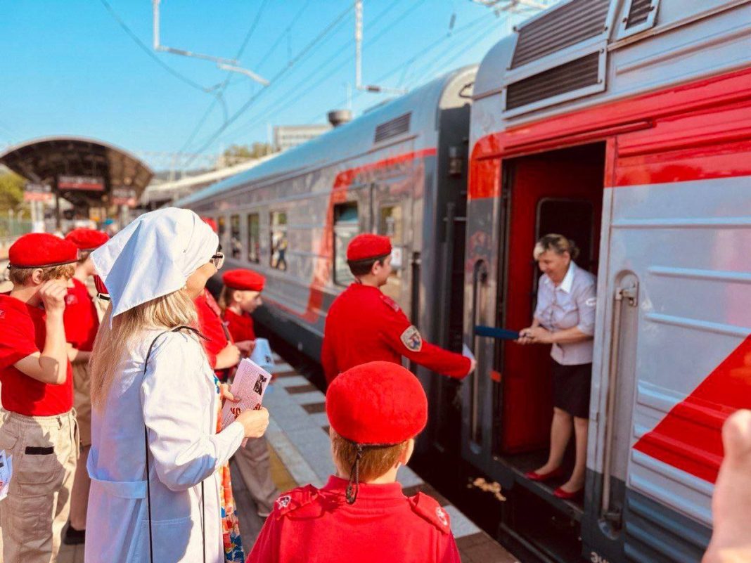 На Хостинском вокзале Сочи состоялась акция «Поезд милосердия»