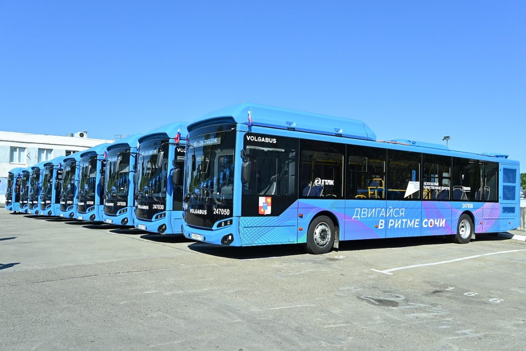 Заявка на обновление автопарка: Сочи планирует получить 80 новых пассажирских автобусов