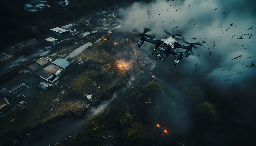 В Сочи госпитализировали женщину после падения обломков беспилотника