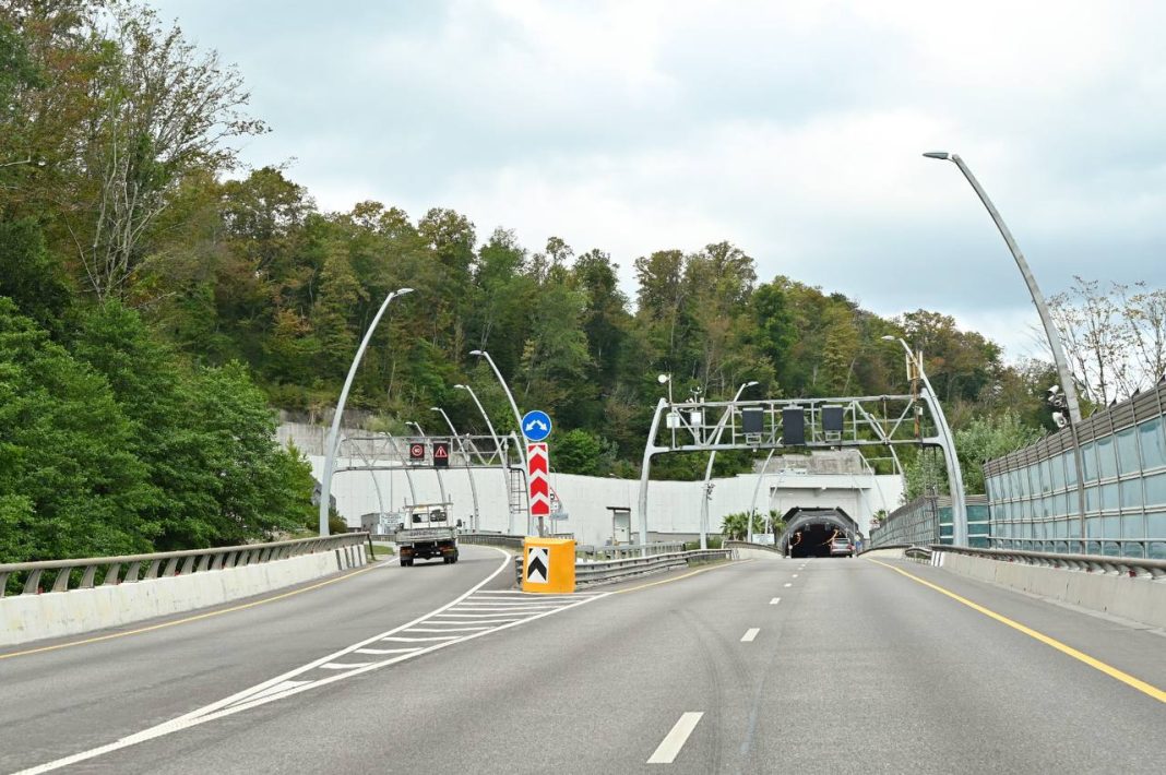 Тоннель №2А Дублёра Курортного проспекта в Сочи закроют почти на 1,5 года