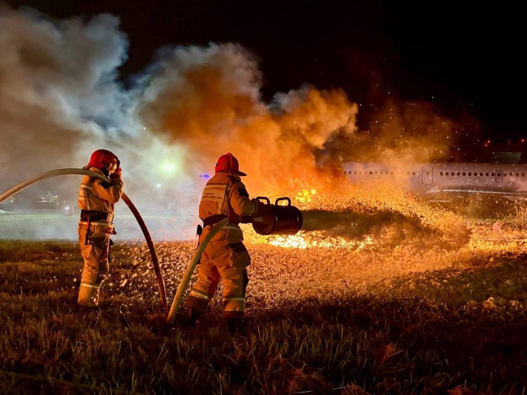 В аэропорту Сочи состоялись масштабные учения