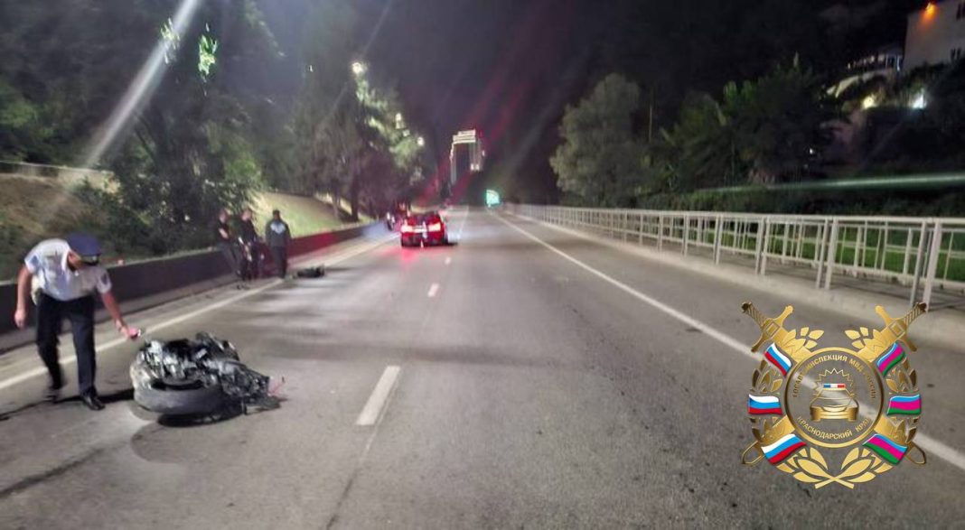 ДТП на трассе «Джубга – Сочи»: пострадал мотоциклист лишенный прав