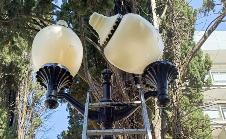 Комплексный ремонт освещения провели в Хостинском районе Сочи