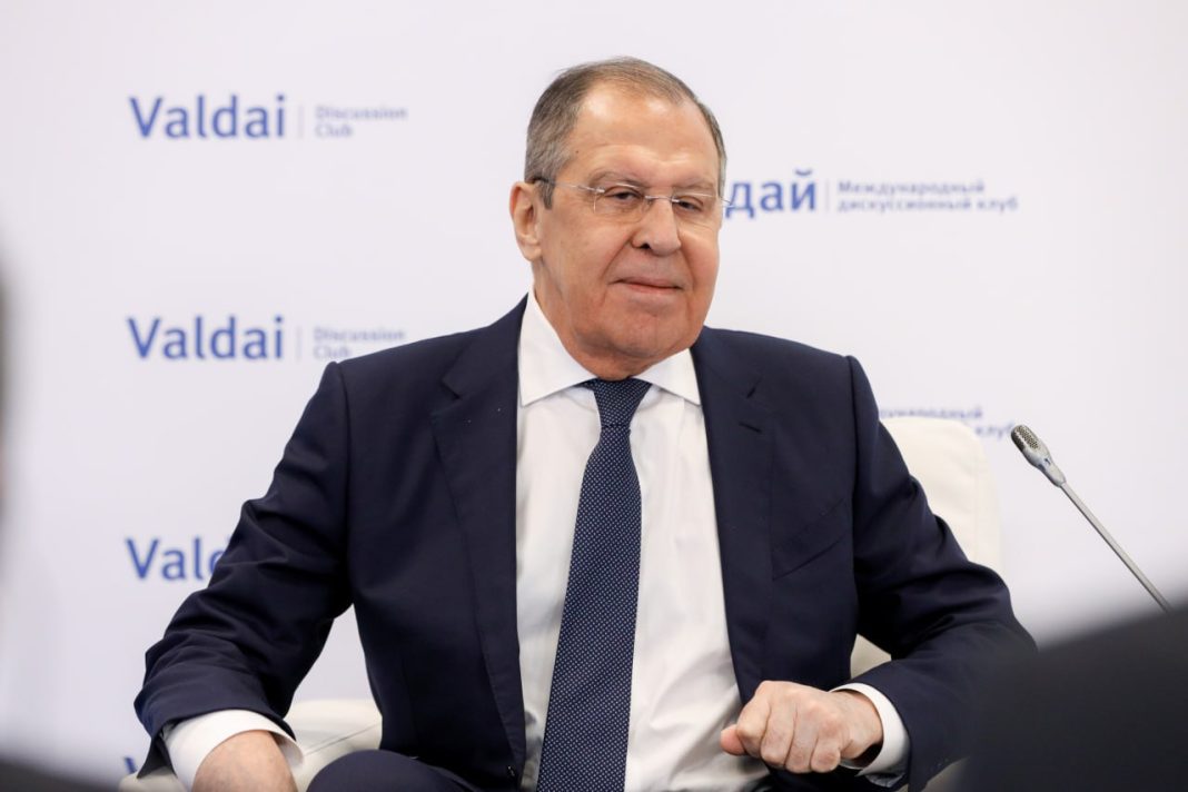 Лавров выступит в Сочи на заседании клуба «Валдай»