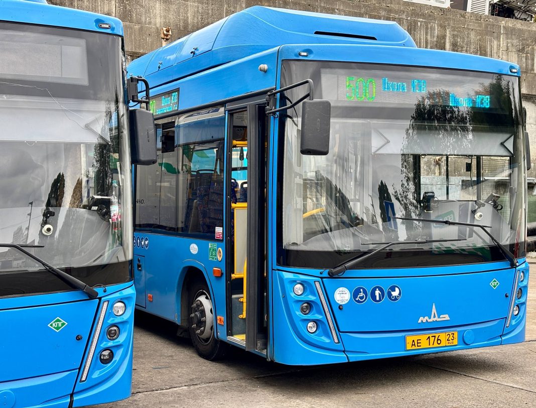 В Сочи с 1 октября меняется схема движения автобусного маршрута №500