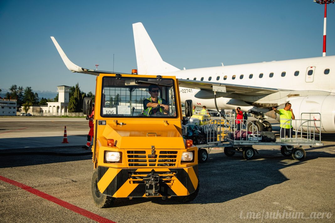 Международный аэропорт Сухума подвел первые итоги работы: 388 рейсов и 80 тысяч пассажиров