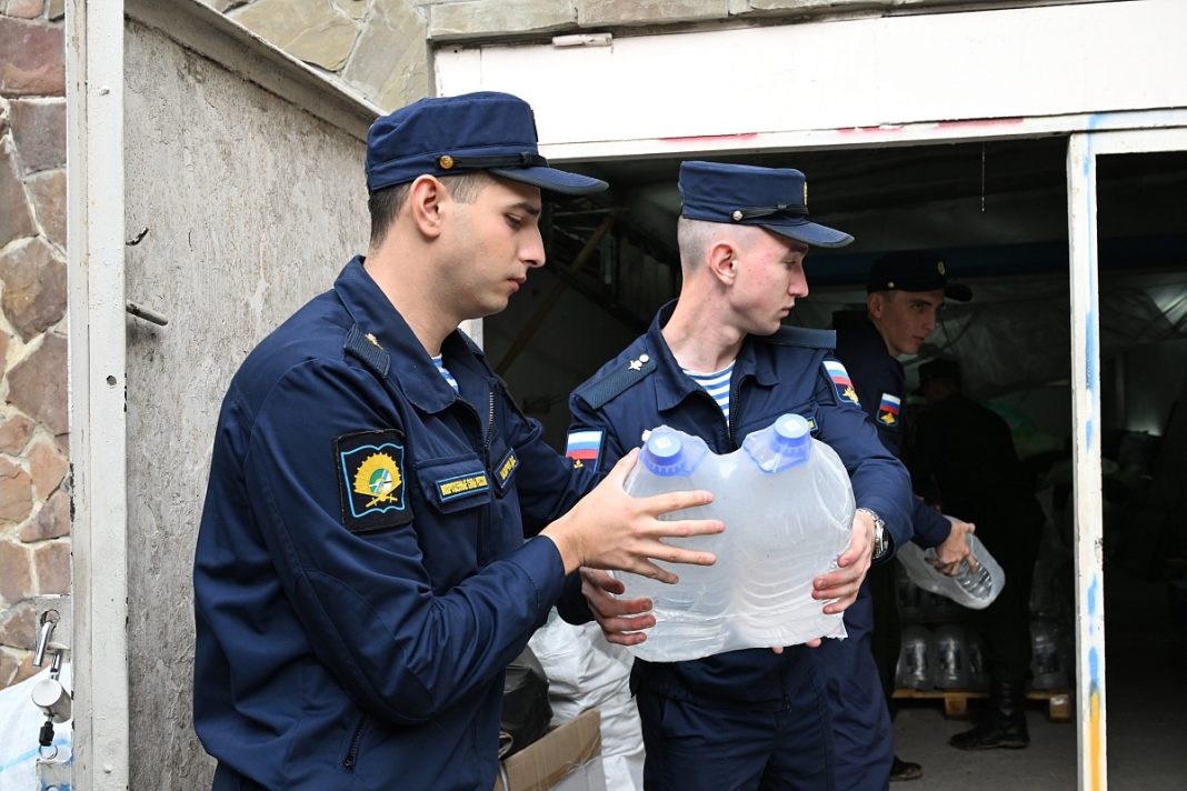 Очередную партию гуманитарной помощи отправили из Сочи в Херсонскую область