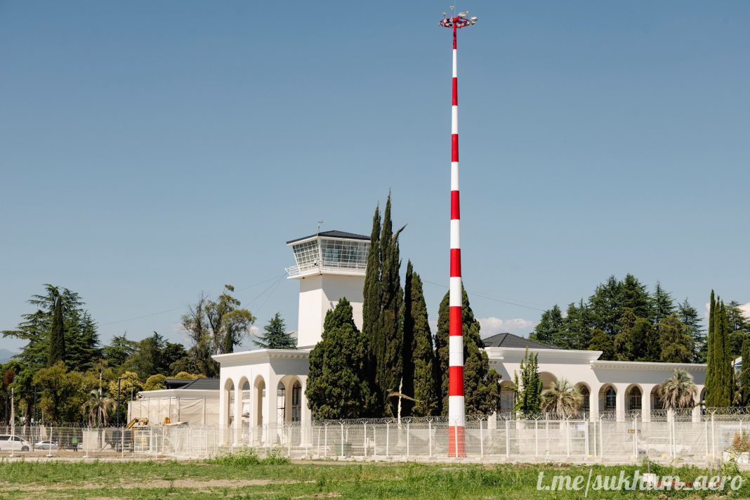 Аэропорт Сухума с момента открытия принял более 100 тысяч пассажиров