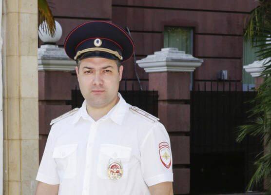 Сочинец Анзор Хагундоков стал «Народным участковым» Краснодарского края