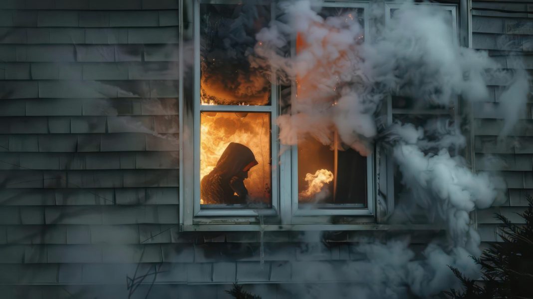 Квартира на улице Голубые Дали загорелась в Сочи